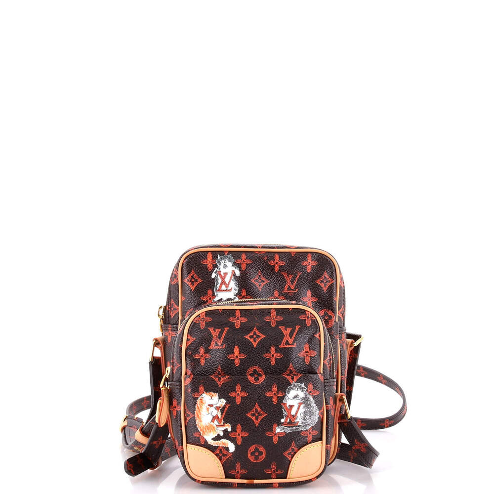 Louis Vuitton Paname Bag Set Limited Edition Grace Coddington Catogram Canvas